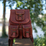 Victoria Small Cute Backpack - Classy Leather Bags - Flyclothing LLC