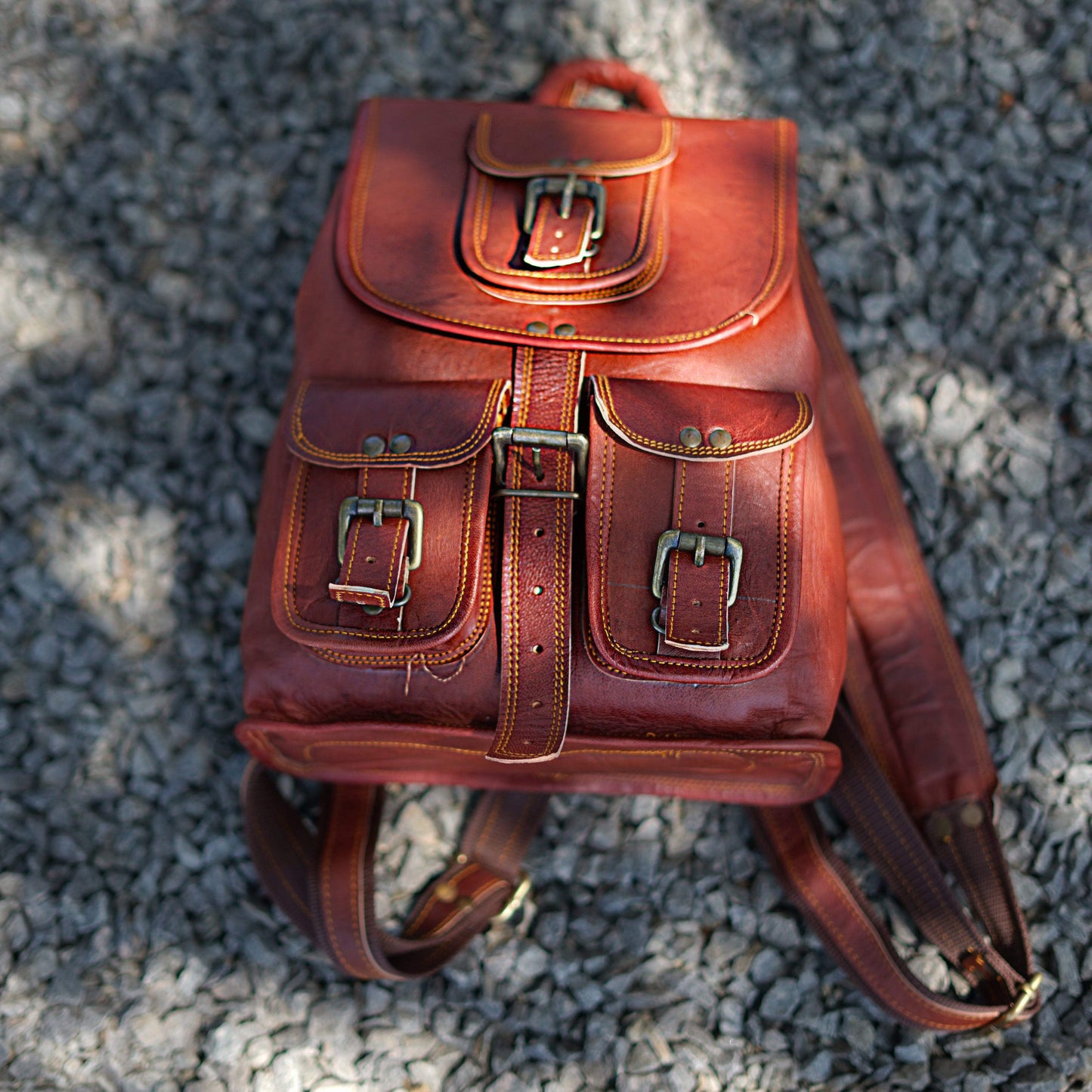 Victoria Small Cute Backpack - Classy Leather Bags - Flyclothing LLC
