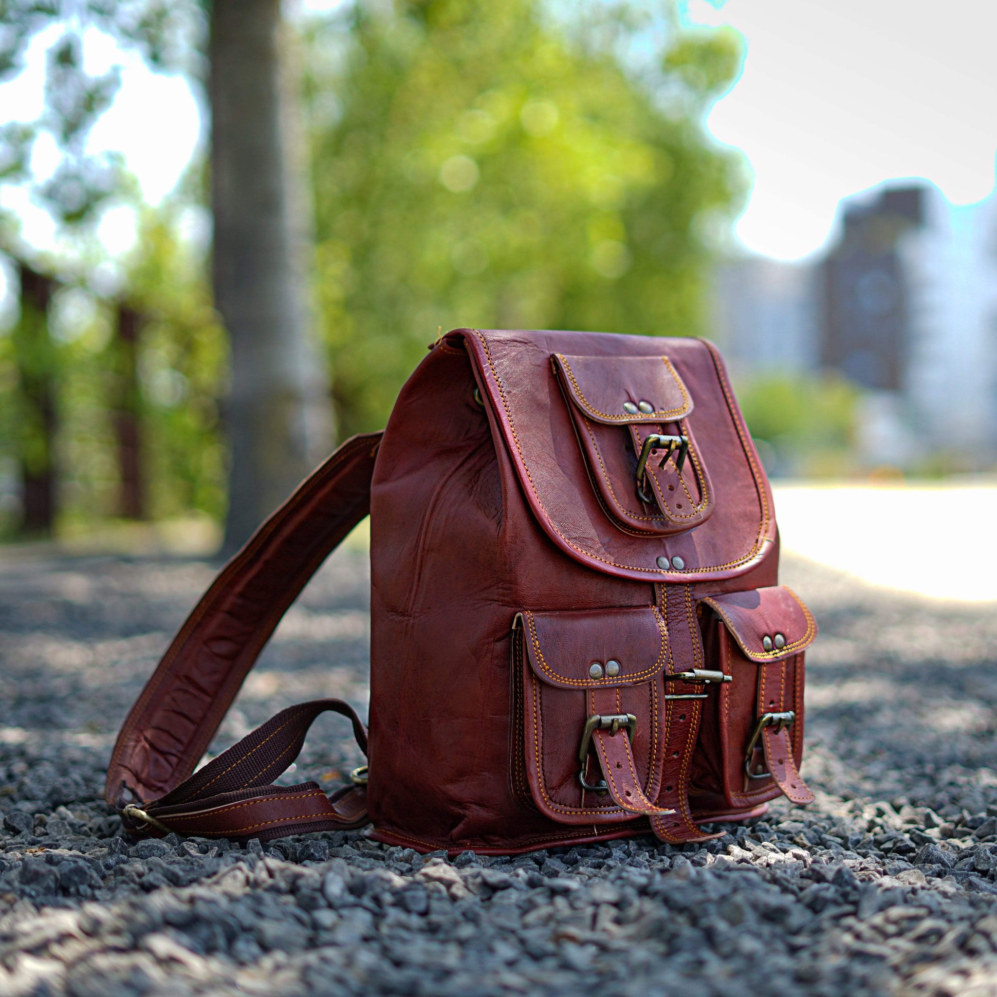 Victoria Small Cute Backpack - Classy Leather Bags - Flyclothing LLC