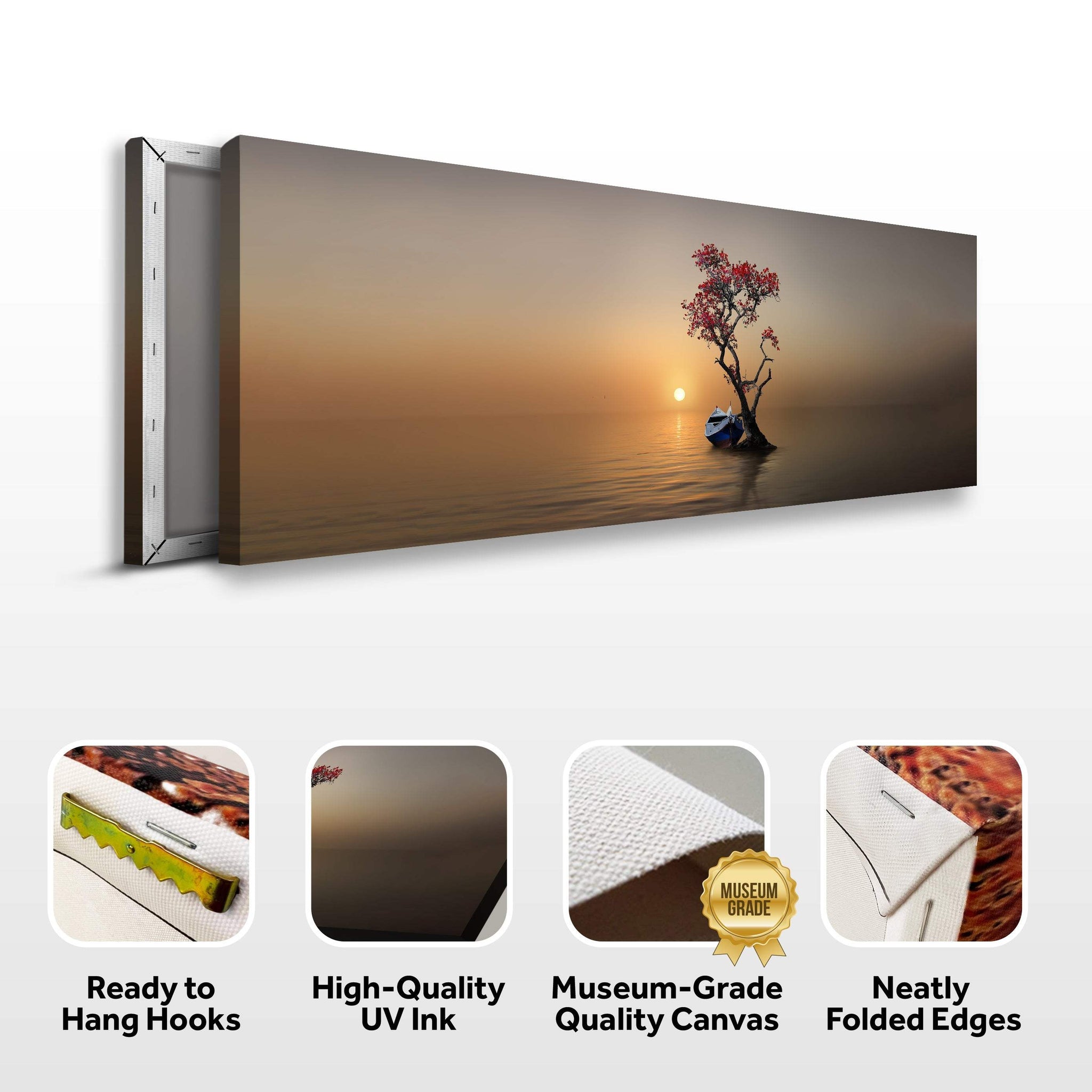 Alone Tree Canvas Wall Art IV - Tailored Canvases - Flyclothing LLC