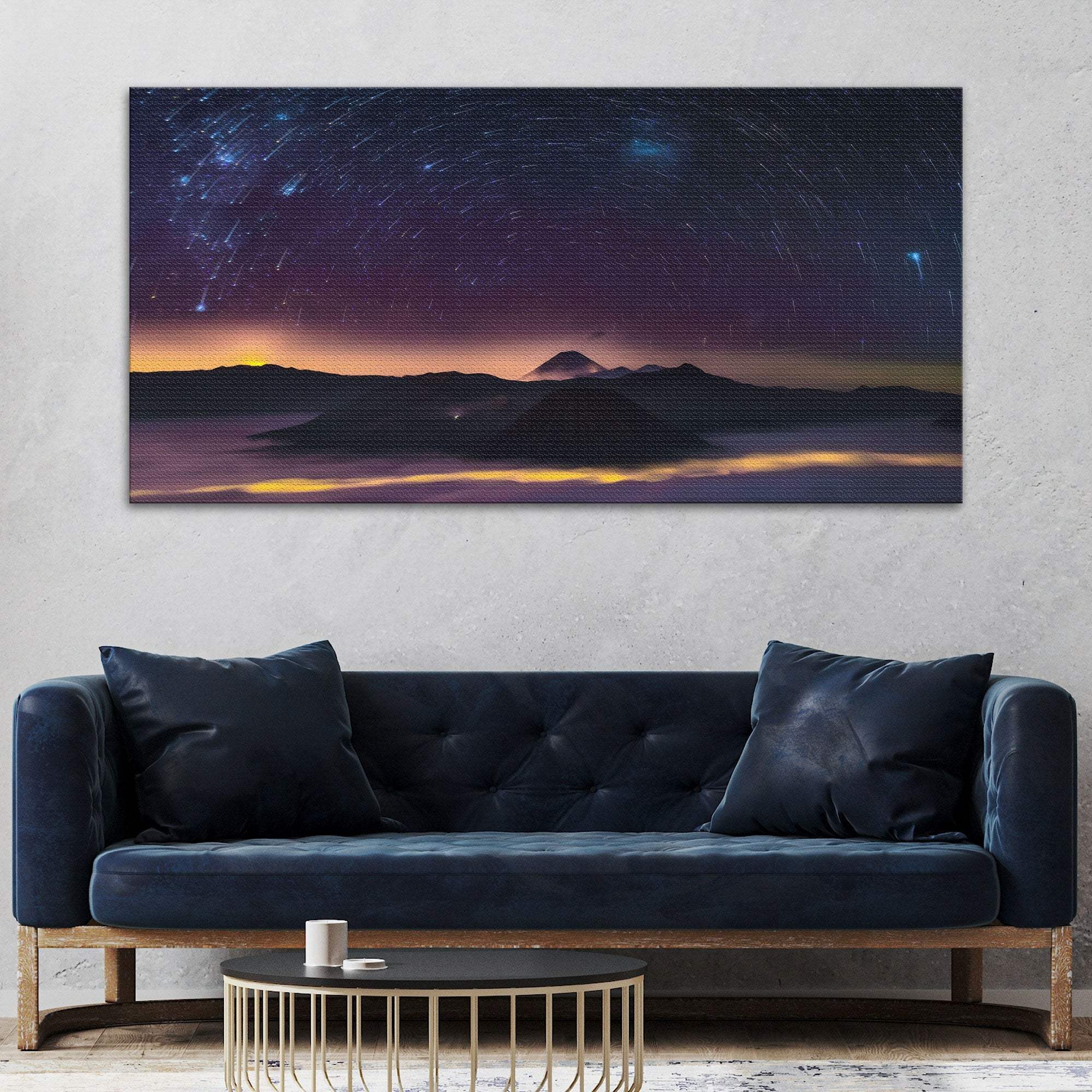 Majestic Starry Night Sky Canvas Wall Art - Tailored Canvases - Flyclothing LLC