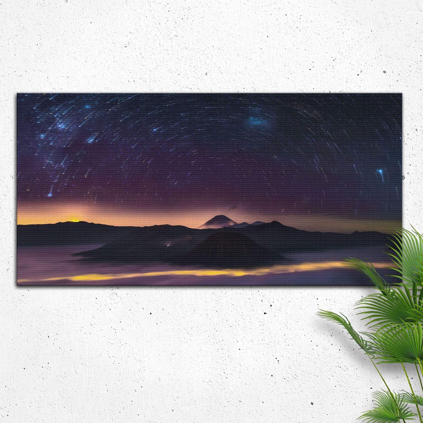 Majestic Starry Night Sky Canvas Wall Art - Tailored Canvases - Flyclothing LLC