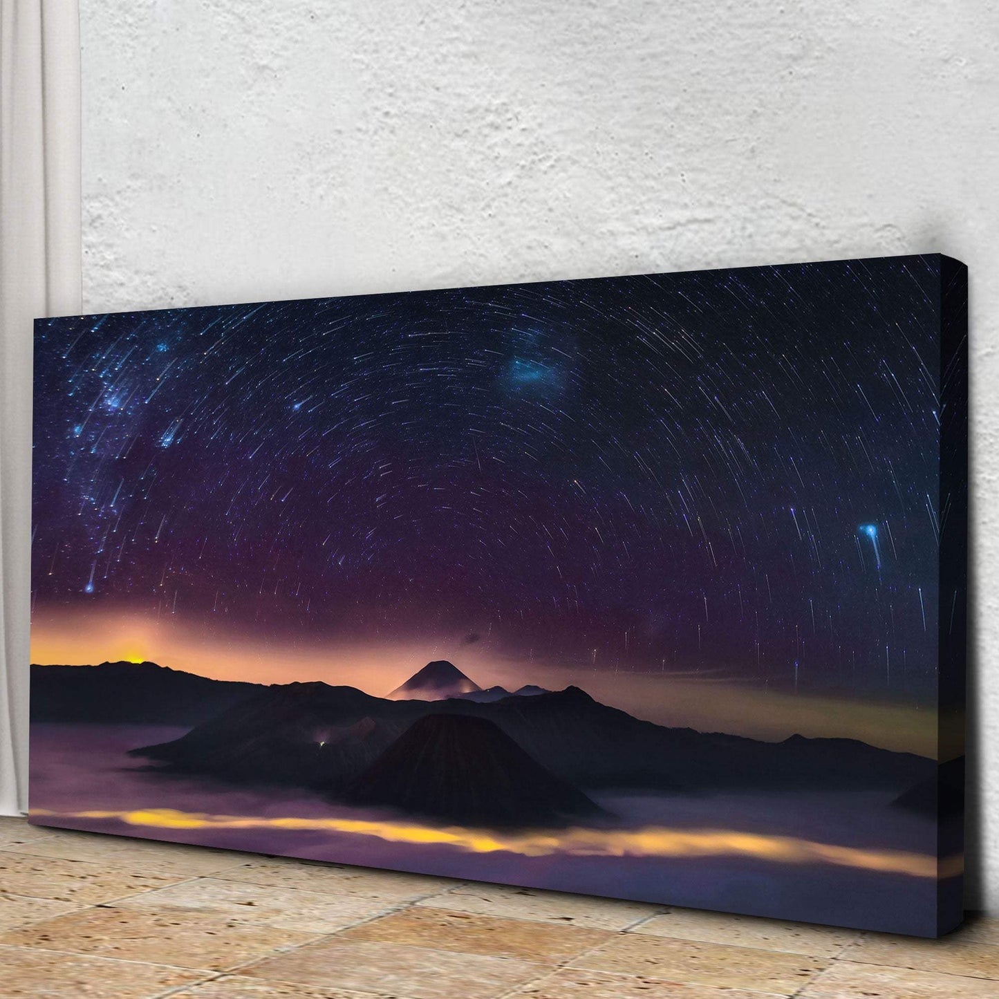 Majestic Starry Night Sky Canvas Wall Art - Tailored Canvases - Flyclothing LLC