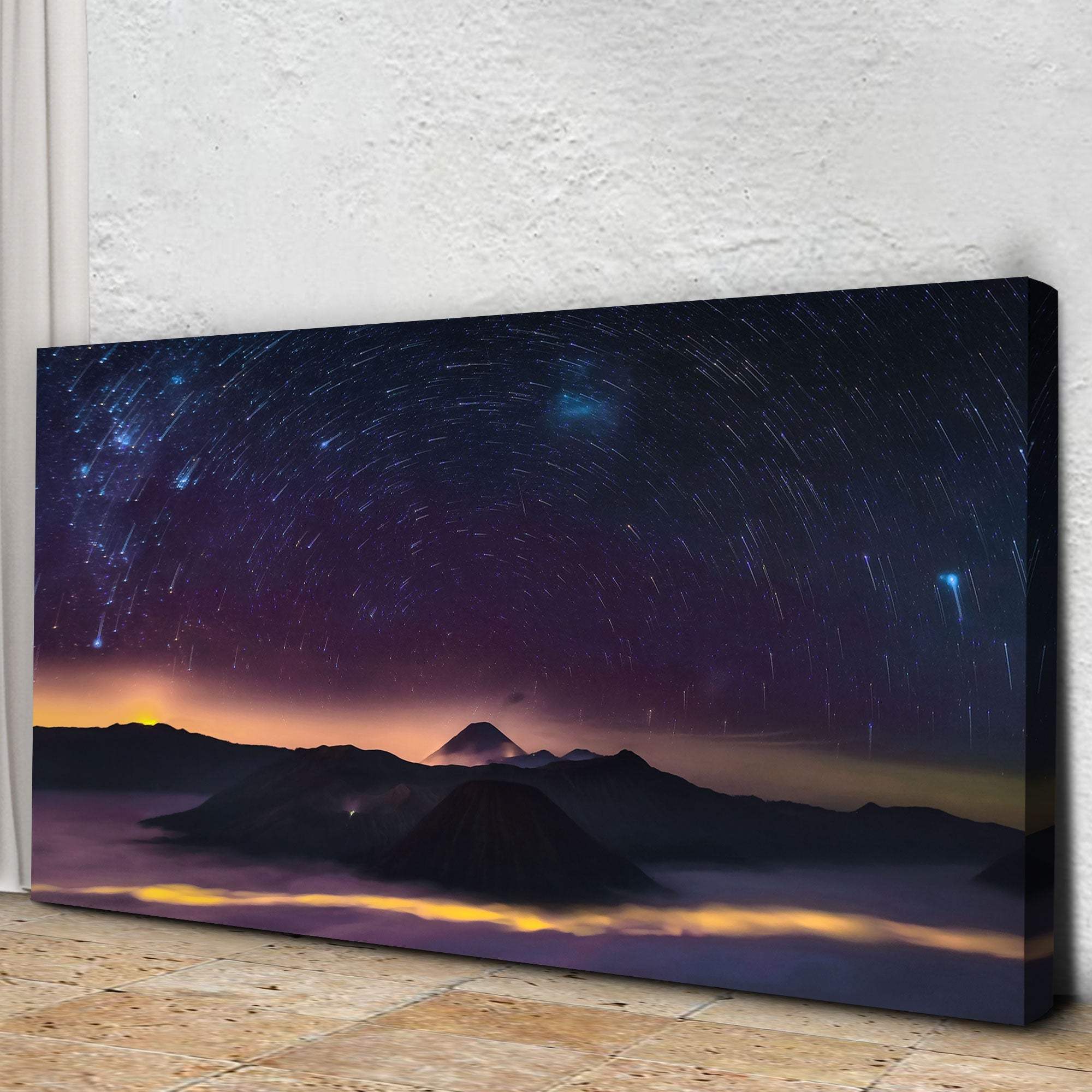 Majestic Starry Night Sky Canvas Wall Art - Tailored Canvases - Flyclothing LLC