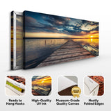 "Mirror Lake", Lake Matheson Canvas Wall Art - Tailored Canvases - Flyclothing LLC