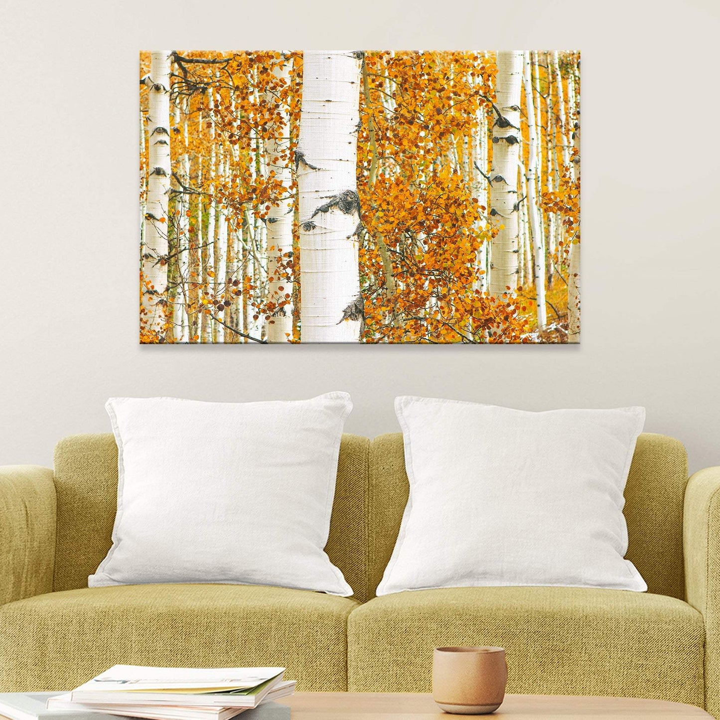 Autumn Tree Barks Canvas Wall Art - Tailored Canvases - Flyclothing LLC