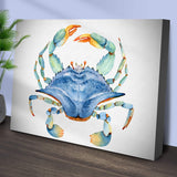 Crab Watercolor Canvas Wall Art IV - Tailored Canvases - Flyclothing LLC