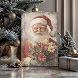 Vintage Christmas Santa Claus Wall Art - Tailored Canvases - Flyclothing LLC