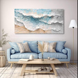 Blue Ocean Coastal Wall Art - Tailored Canvases - Flyclothing LLC
