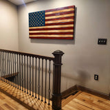 Old Glory American Flag Wall Art II - Tailored Canvases - Flyclothing LLC