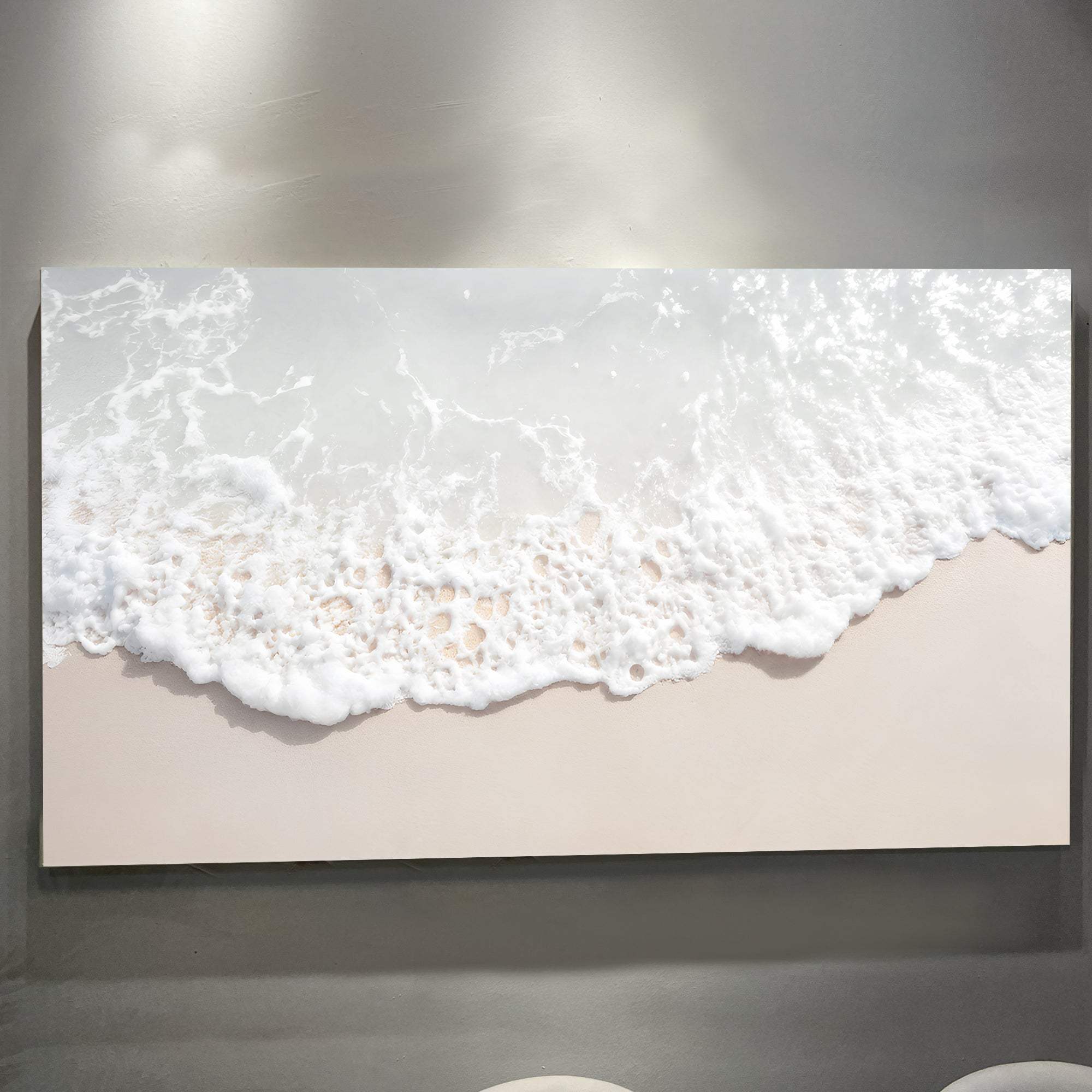 Sandy Waves Wall Art - Tailored Canvases - Flyclothing LLC
