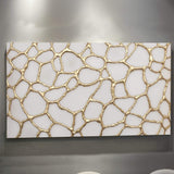 Golden Neurons Wall Art - Tailored Canvases - Flyclothing LLC