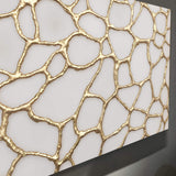 Golden Neurons Wall Art - Tailored Canvases - Flyclothing LLC