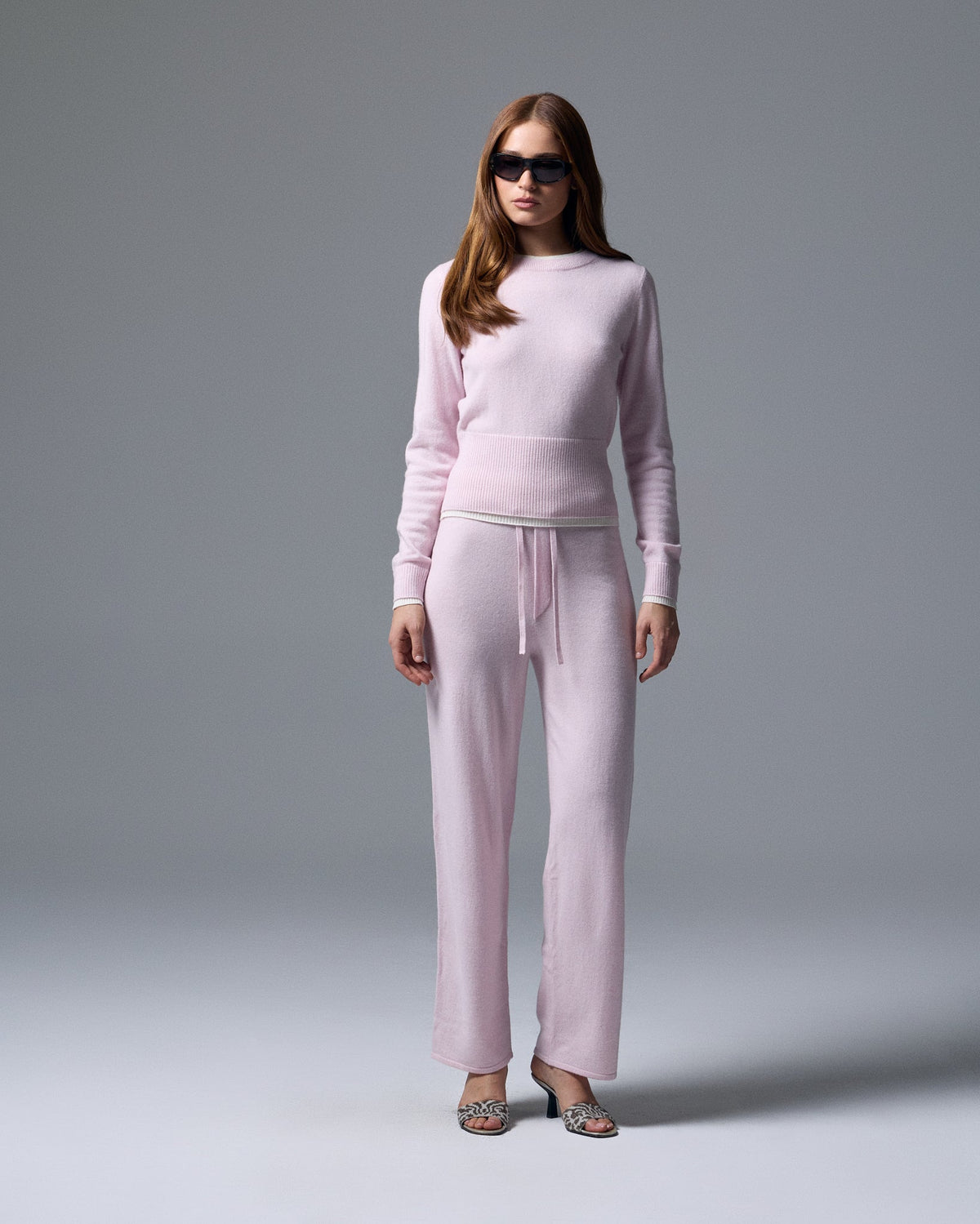 Tove Layered Cashmere Crewneck - Artless Forever - Flyclothing LLC