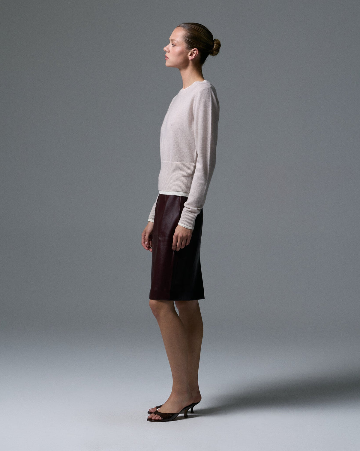 Tove Layered Cashmere Crewneck - Artless Forever - Flyclothing LLC