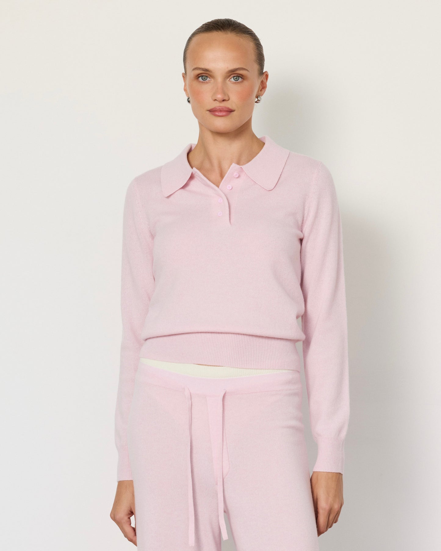 Tove Cashmere Polo - Artless Forever - Flyclothing LLC