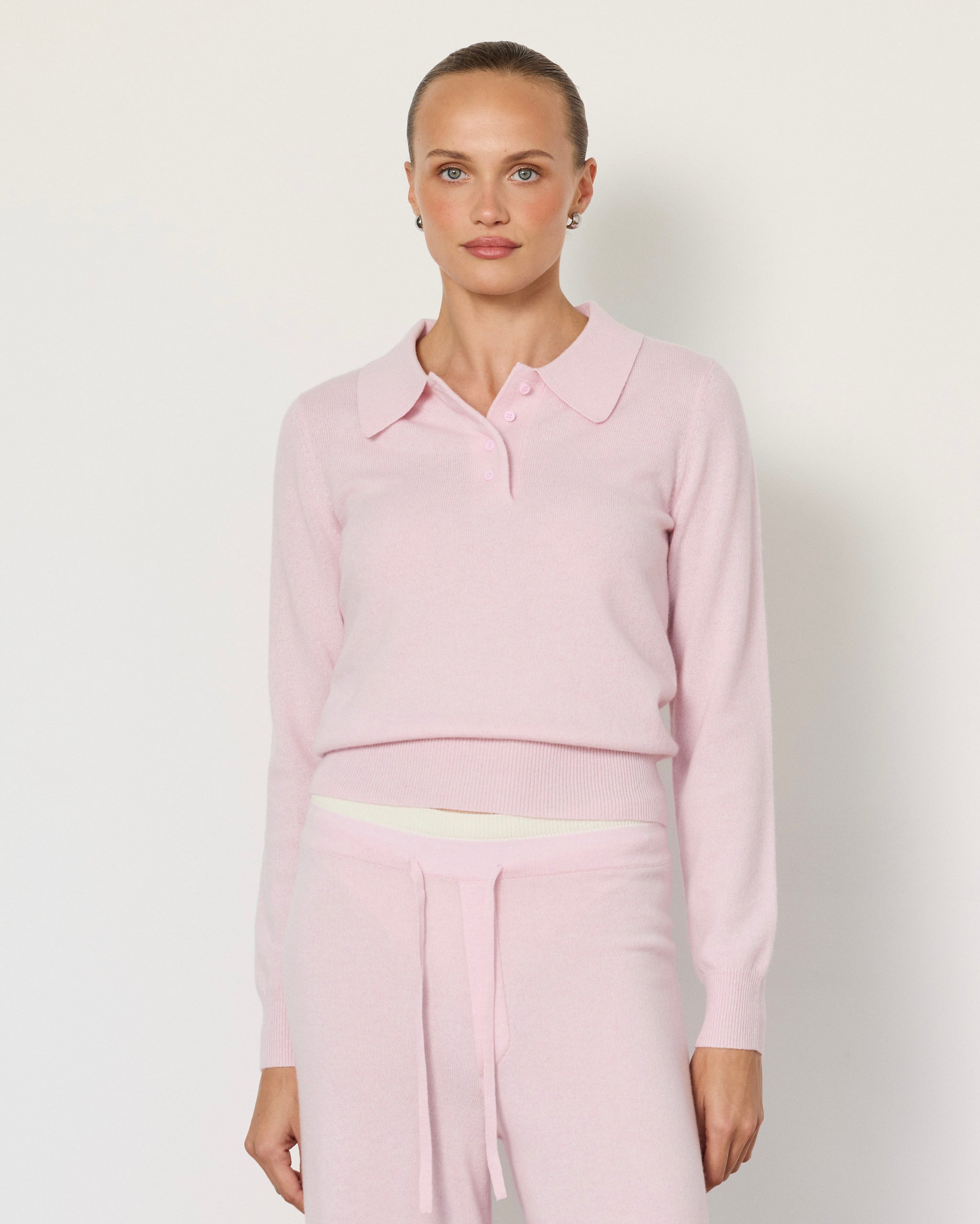 Tove Cashmere Polo - Artless Forever - Flyclothing LLC