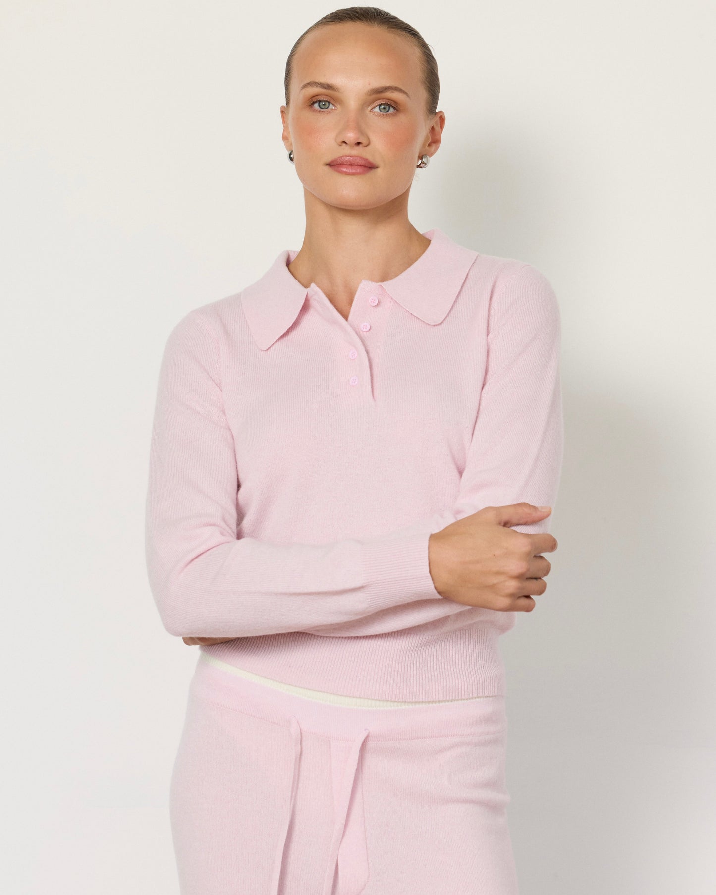 Tove Cashmere Polo - Artless Forever - Flyclothing LLC