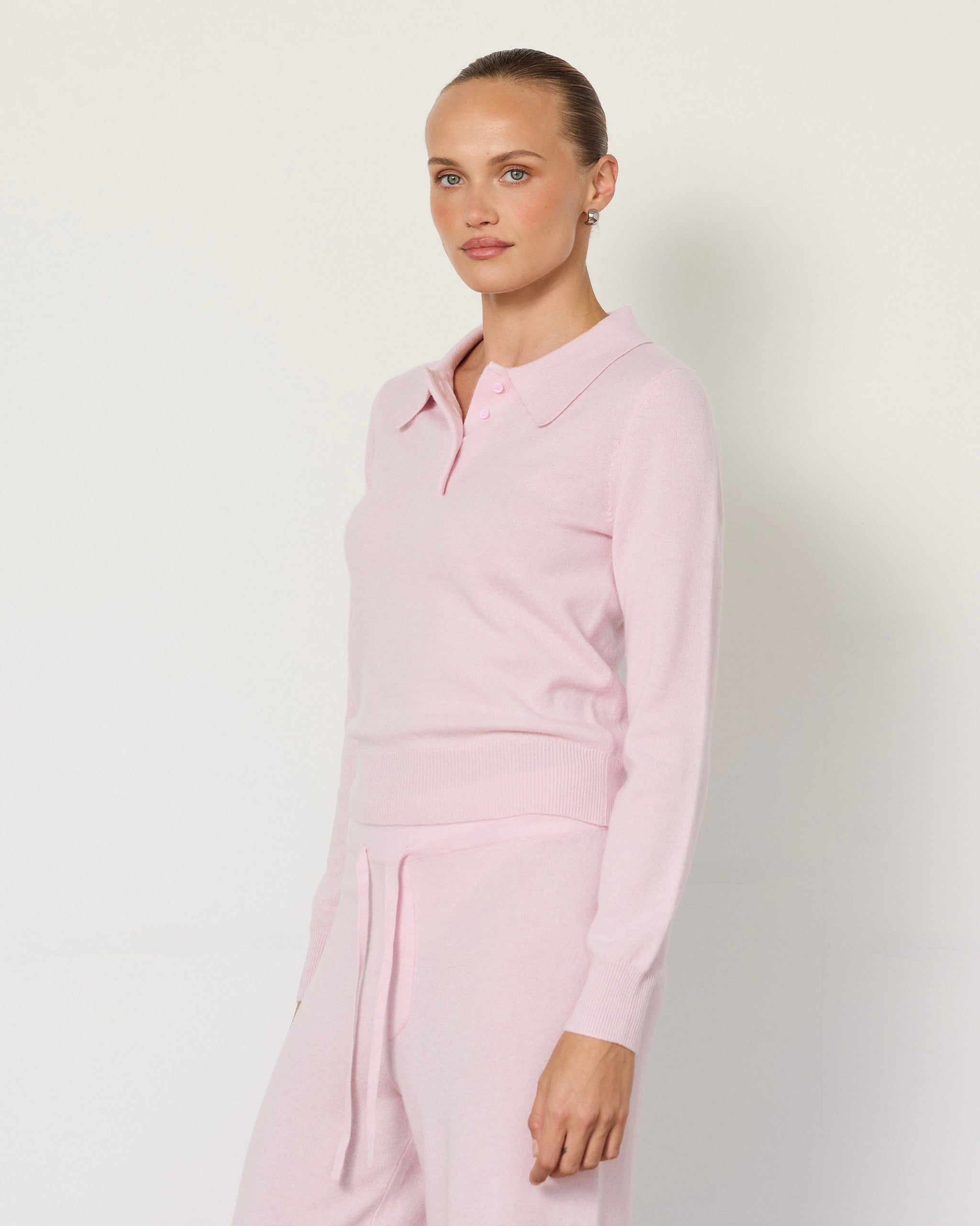 Tove Cashmere Polo - Artless Forever - Flyclothing LLC