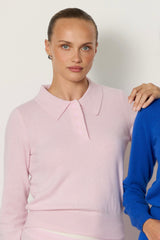 Tove Cashmere Polo - Artless Forever - Flyclothing LLC