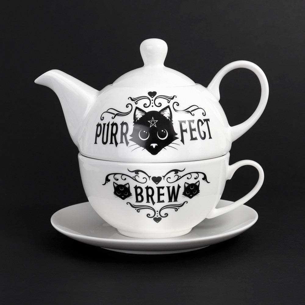 Purrfect Brew Tea Set