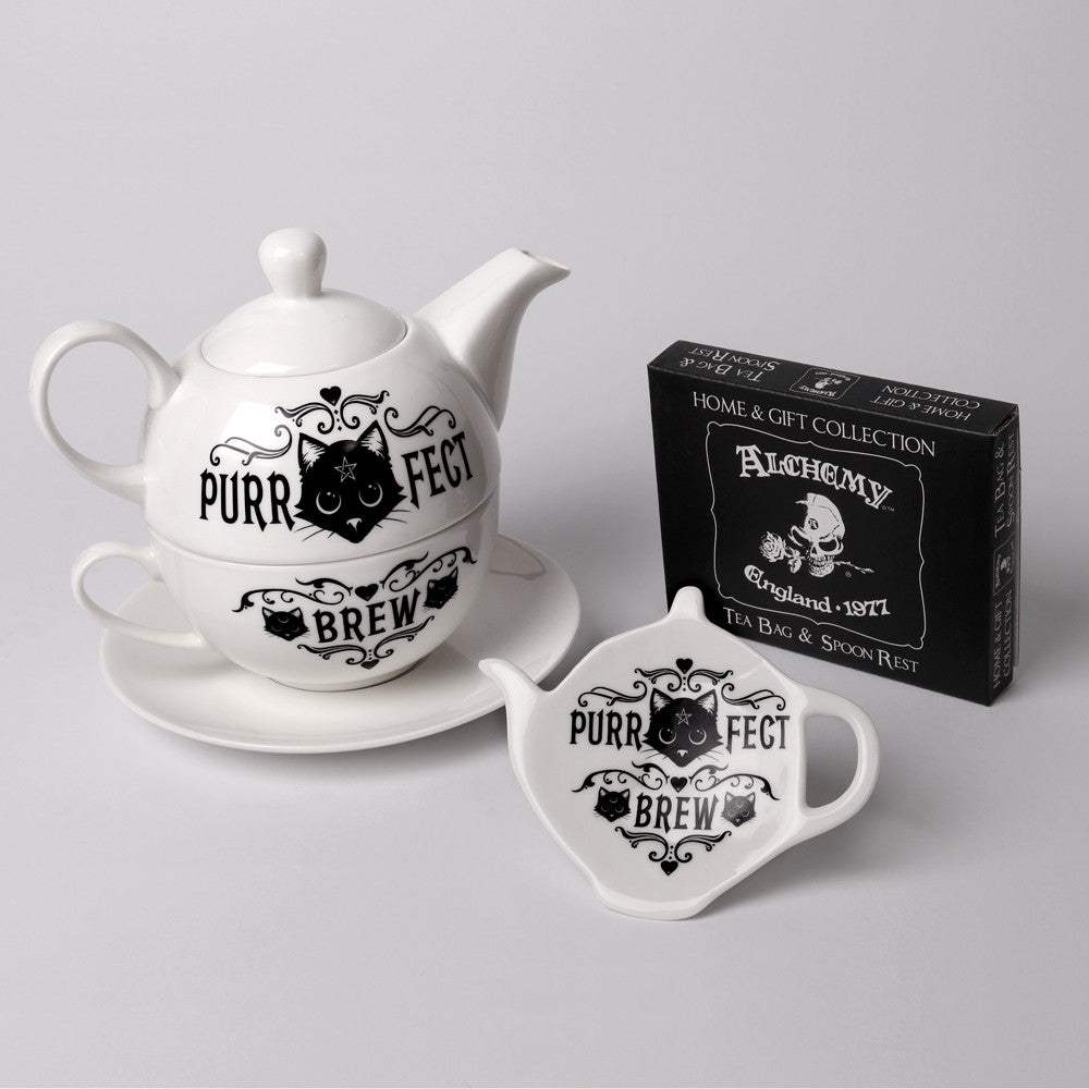 Purrfect Brew Tea Set