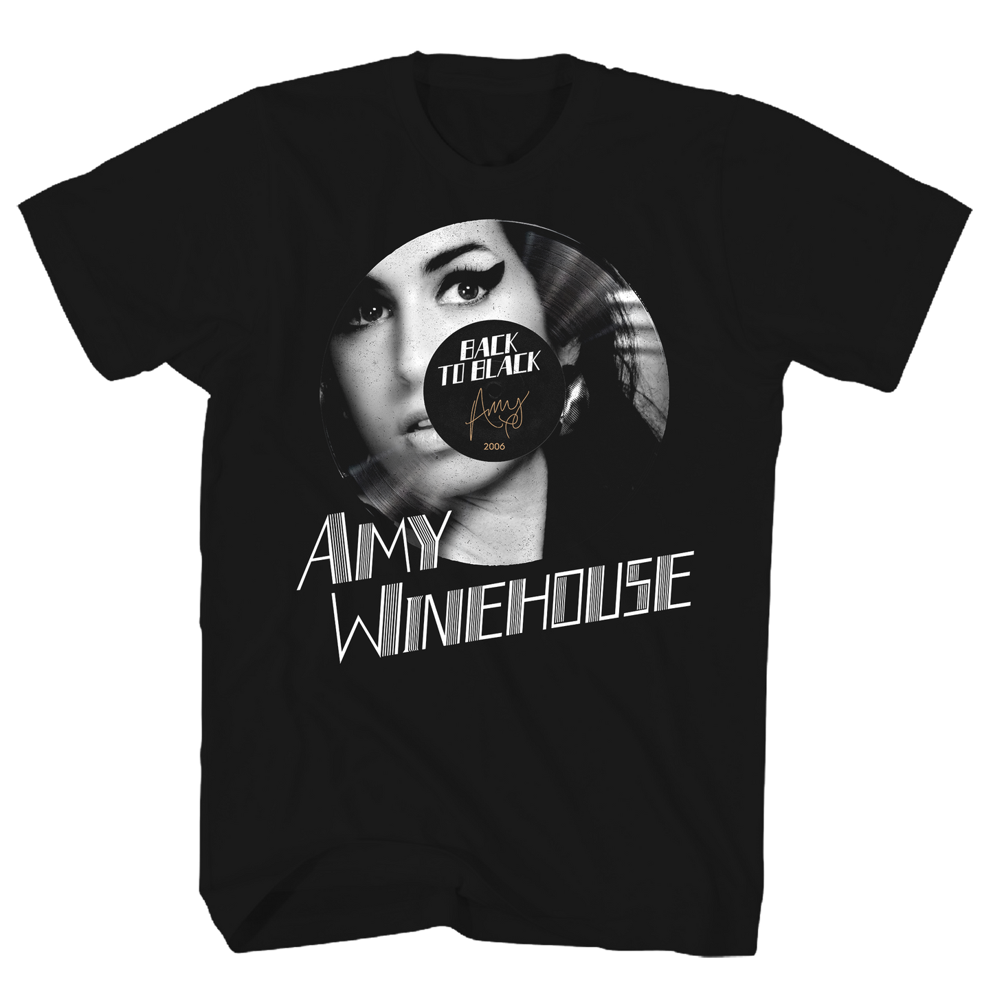 AMY WINEHOUSE BACK TO BLACK 2006 SIGNATURE BLACK