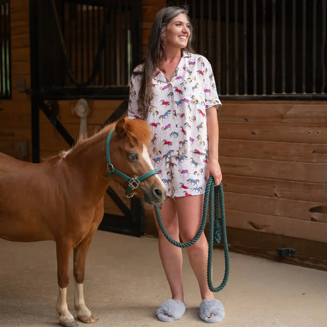 AWST Int'l Lila Loungewear Short Set - Breeches.com - Flyclothing LLC