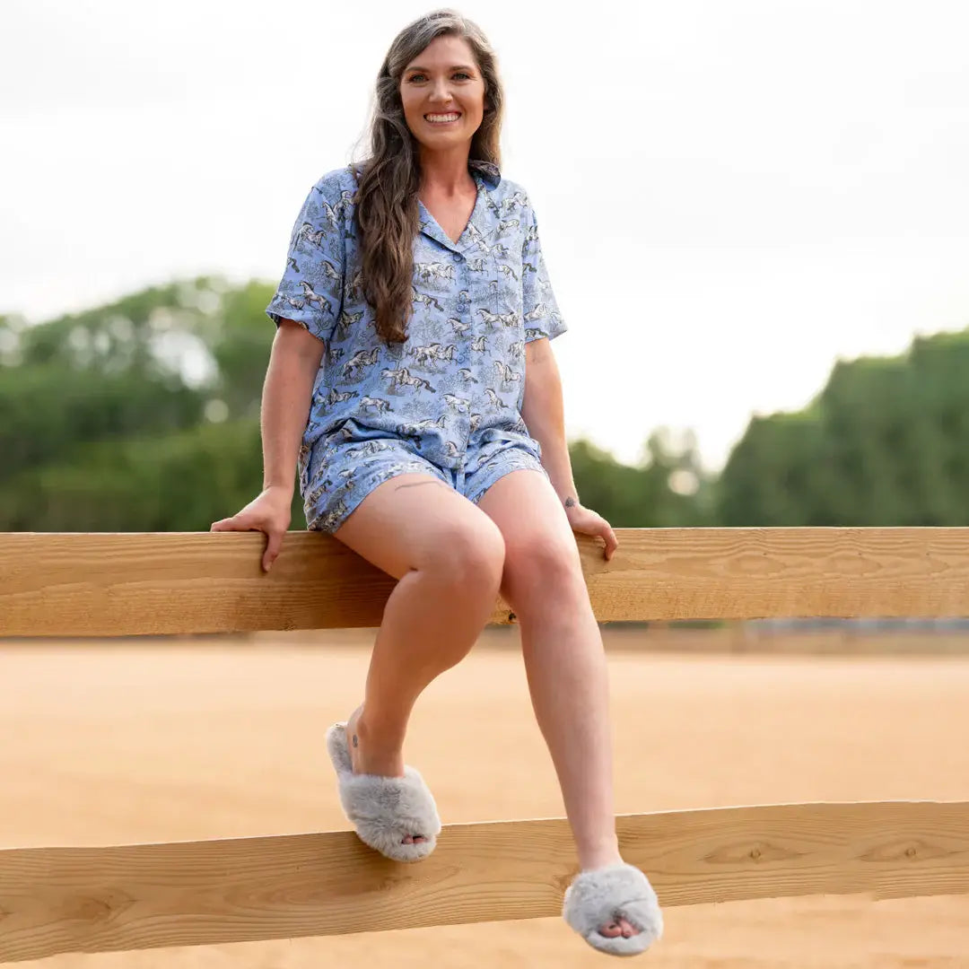 AWST Int'l Lila Loungewear Short Set - Breeches.com - Flyclothing LLC