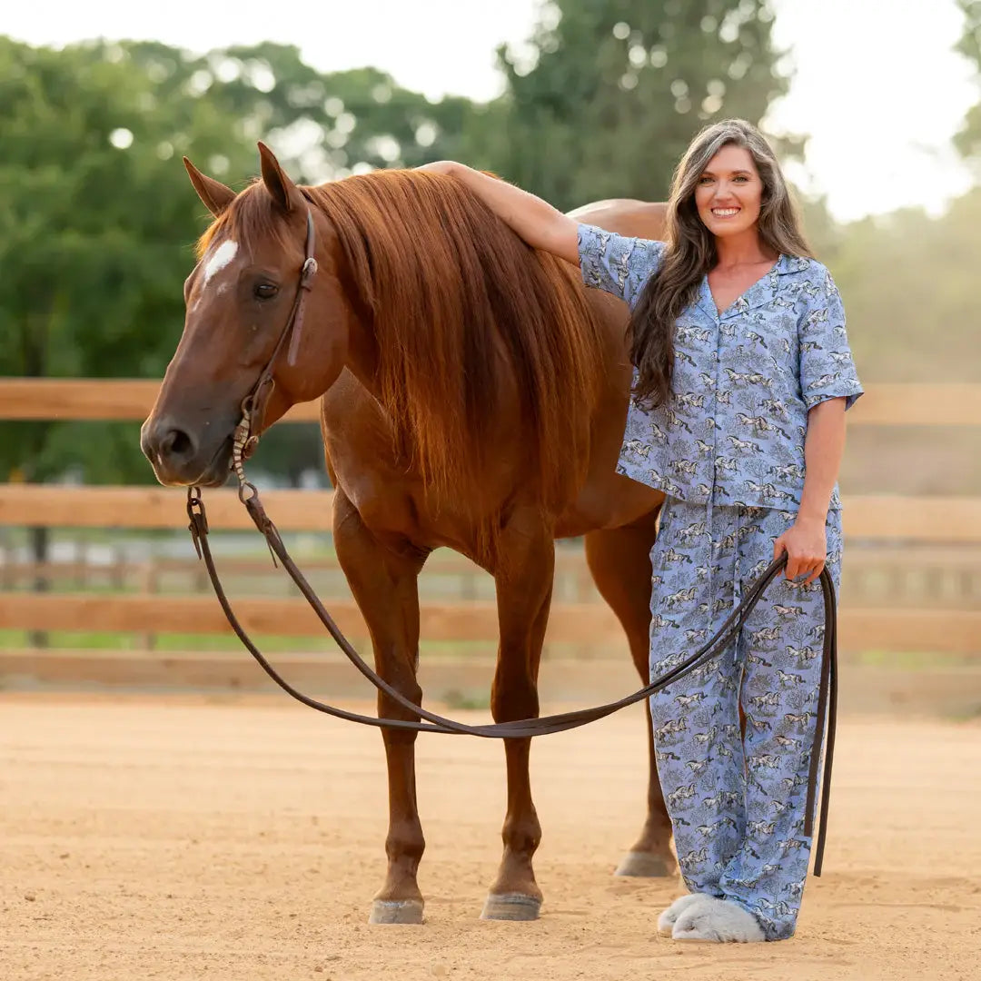 AWST Int'l Lila Loungewear Pant Set - Breeches.com - Flyclothing LLC