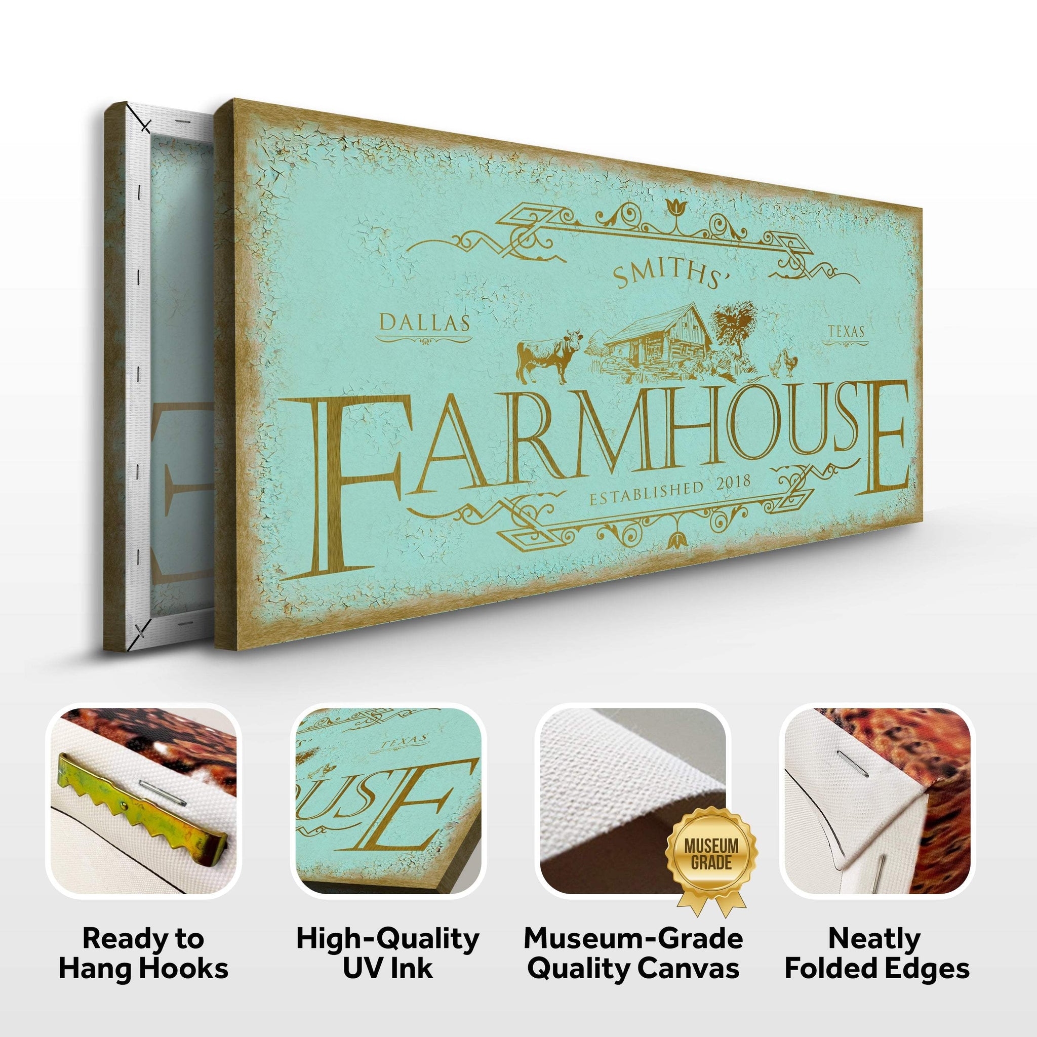 Rustic Farmhouse Sign IV - Tailored Canvases - Flyclothing LLC