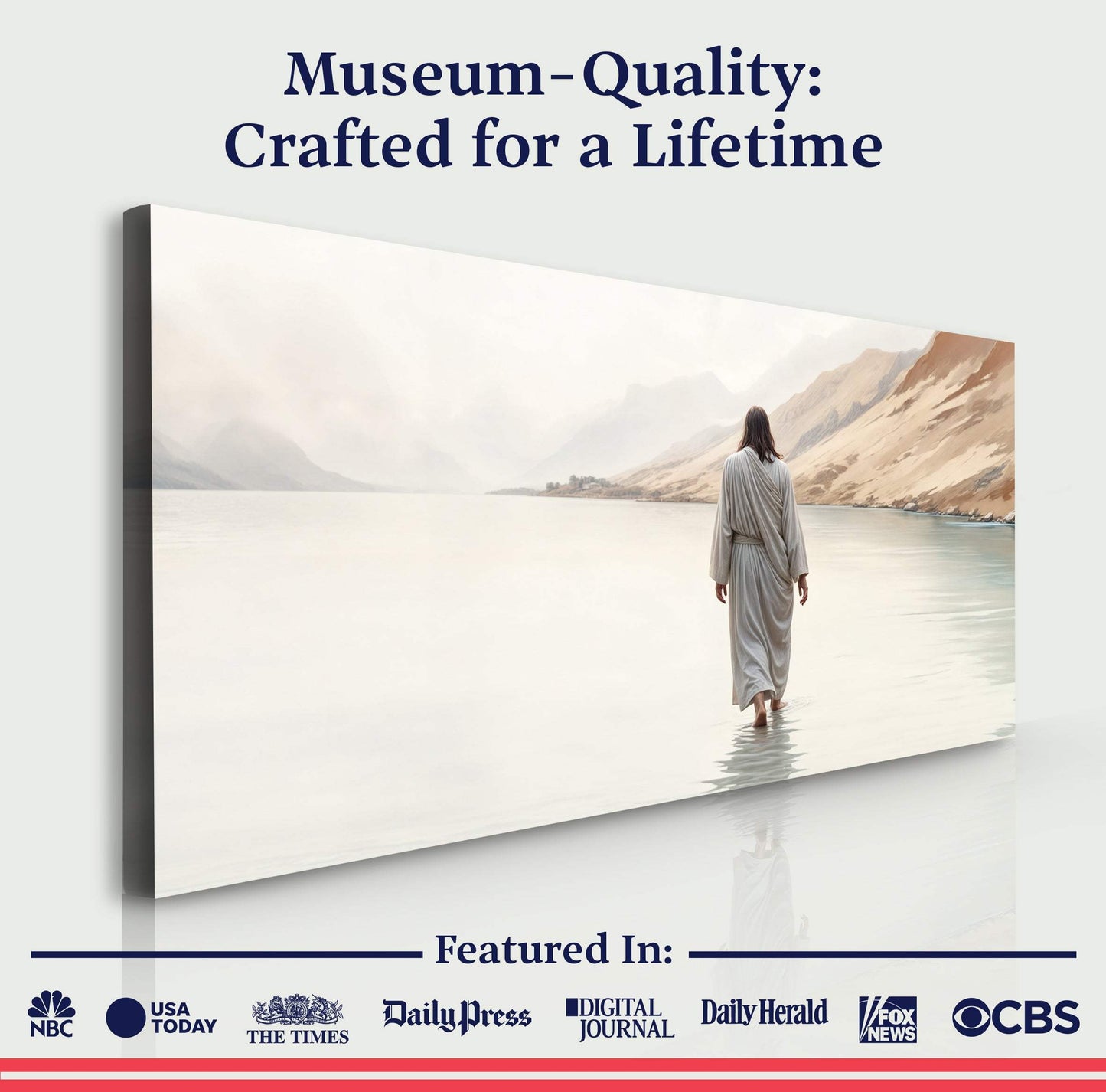 Walking on Water - Faith Wall Art XI - Tailored Canvases - Flyclothing LLC