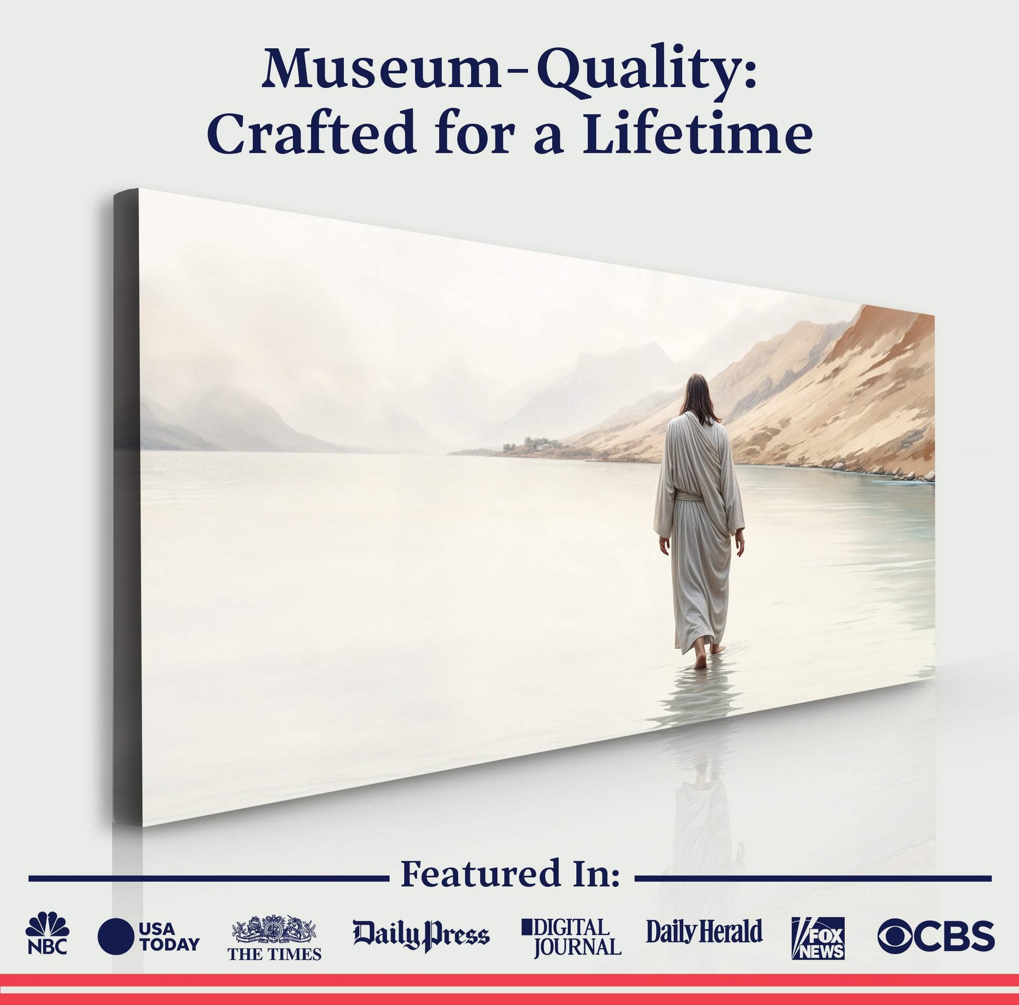 Walking on Water - Faith Wall Art XI - Tailored Canvases - Flyclothing LLC