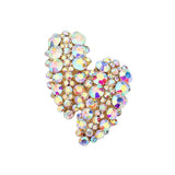 Bubble Stone Cluster Evening Earrings - Madeline Love - Flyclothing LLC