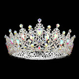 Teardrop Stone Accented Crown Tiara - Madeline Love - Flyclothing LLC