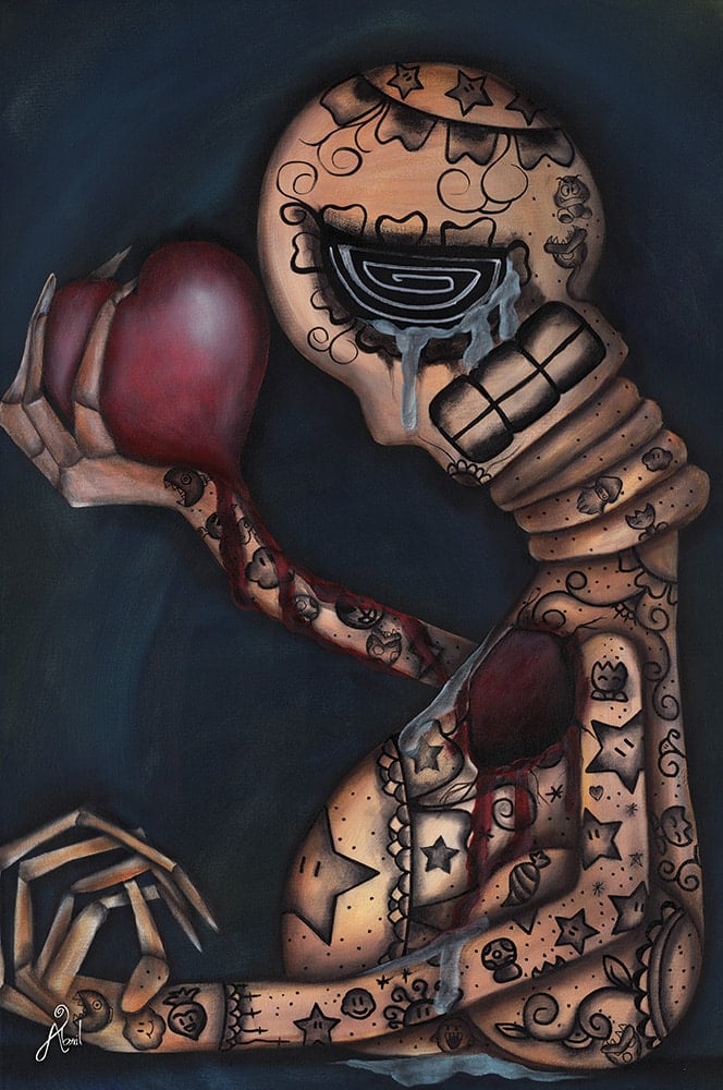 Black Market Art Company Abandoned Print