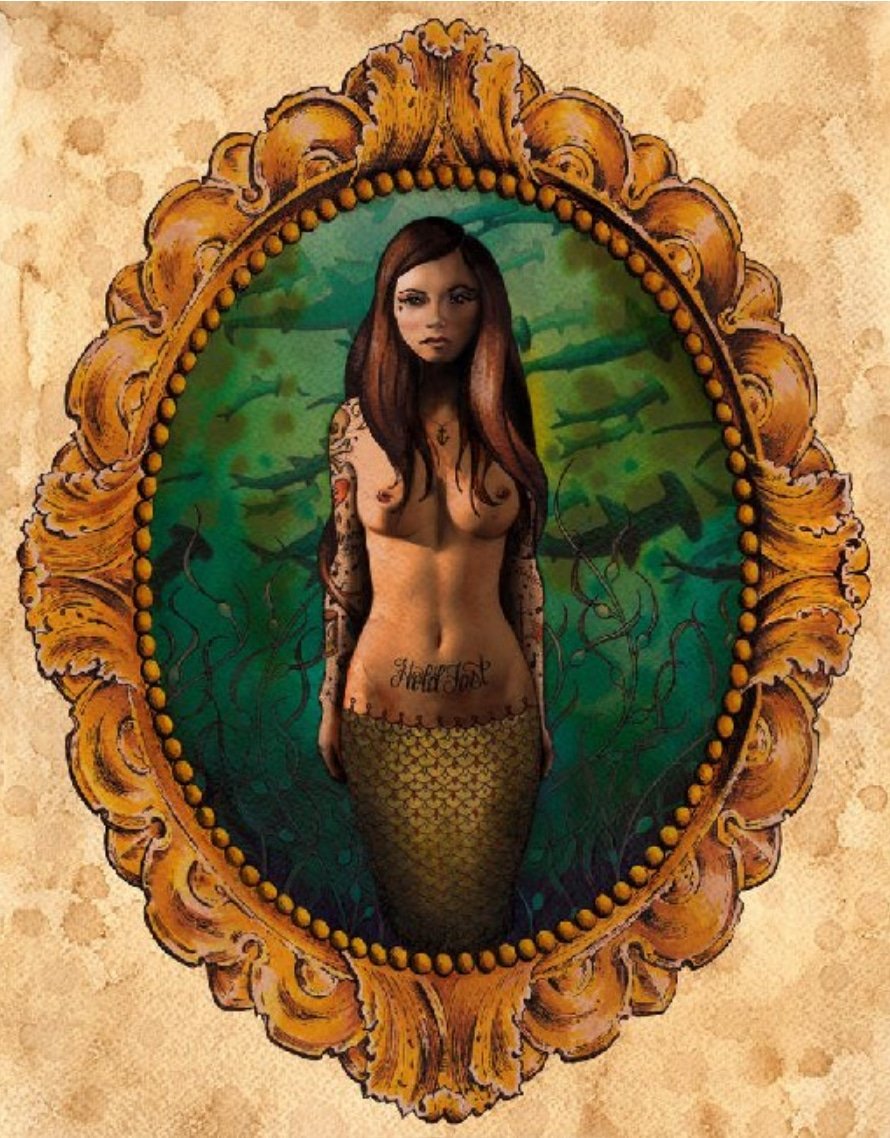 Black Market Art Company Abysmal Abyss Print