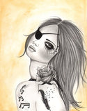 Black Market Art Company Acantha Print