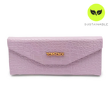 Lilac Faux Croco Hard Case - TopFoxx - Flyclothing LLC