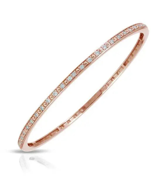 Accent Stone Bangle - Belle Étoile Jewelry - Flyclothing LLC