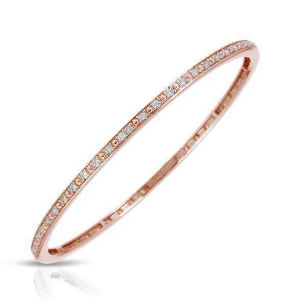 Accent Stone Bangle - Belle Étoile Jewelry - Flyclothing LLC