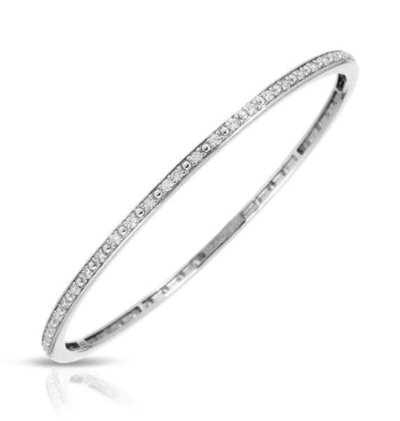 Accent Stone Bangle - Belle Étoile Jewelry - Flyclothing LLC