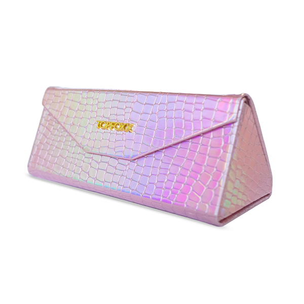 Pink Foldable Holographic Case - TopFoxx - Flyclothing LLC