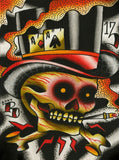 Black Market Art Company Aces High Print