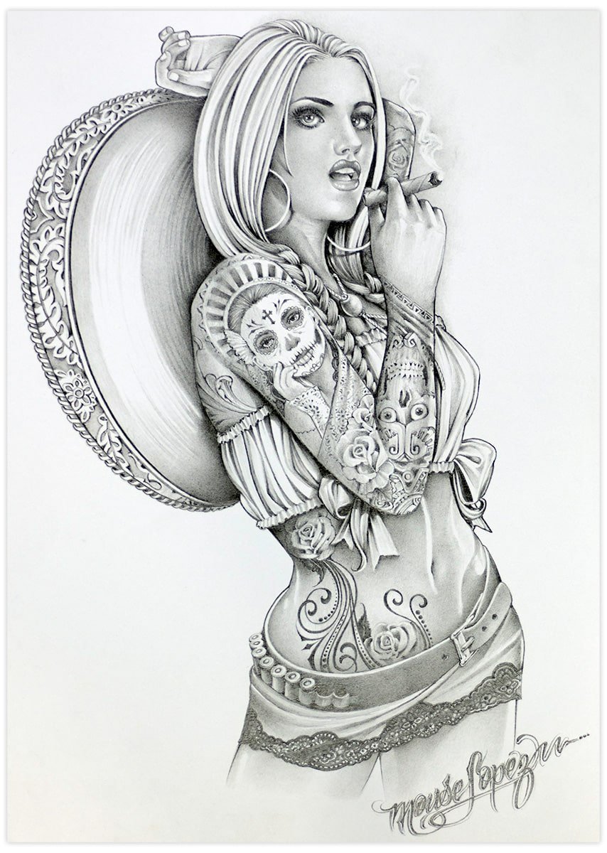 Black Market Art Company Adri Charra Print