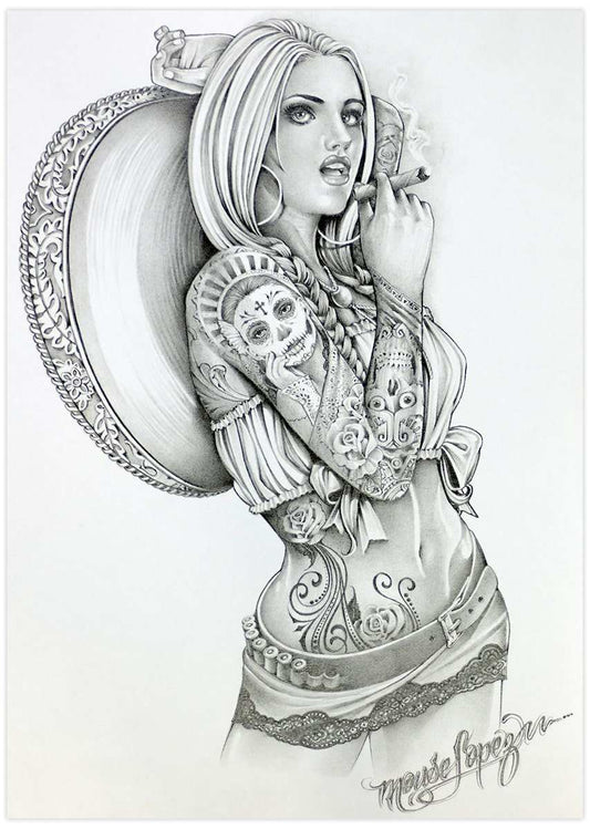 Black Market Art Company Adri Charra Print - Black Market Art Company - Flyclothing LLC