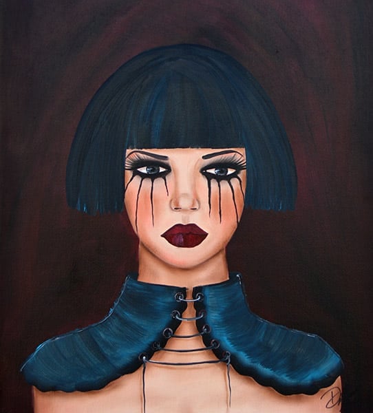 Black Market Art Company Adrina Print