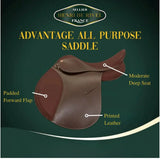 Henri de Rivel Advantage All Purpose Saddle - Breeches.com - Flyclothing LLC