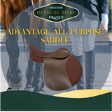 Henri de Rivel Advantage All Purpose Saddle - Breeches.com - Flyclothing LLC