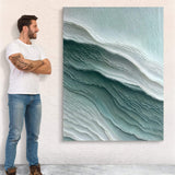 Canvas Print: "Aegean Layers" - Tailored Canvases - Flyclothing LLC